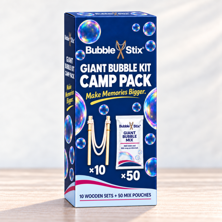 Camp Pack — Giant Bubble Kit